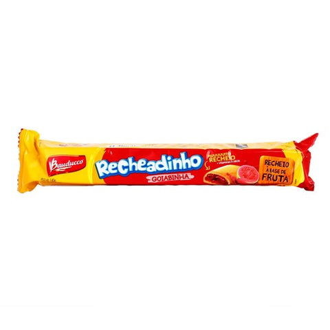 Biscoito Bauducco Recheadinho Goiaba Pacote 140g