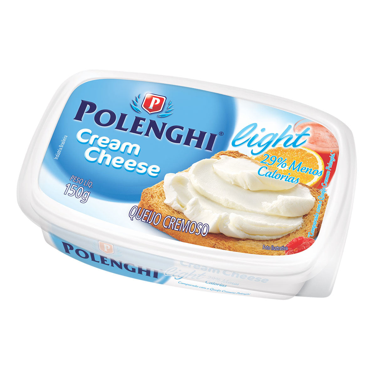 Queijo Cream Cheese Light Polenghi 150g