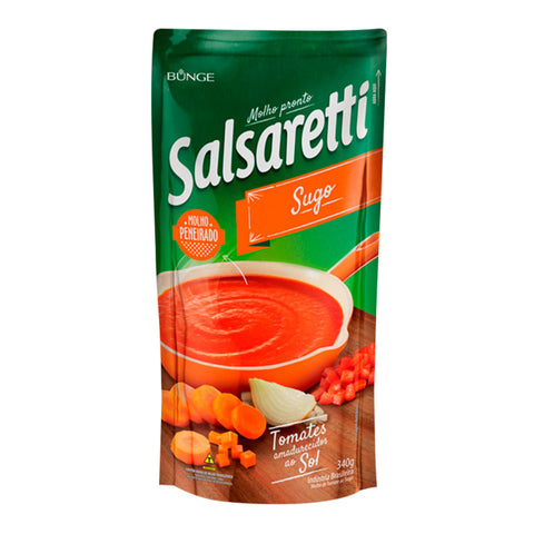 Molho de Tomate Ao Sugo Salsaretti Sachê 340g