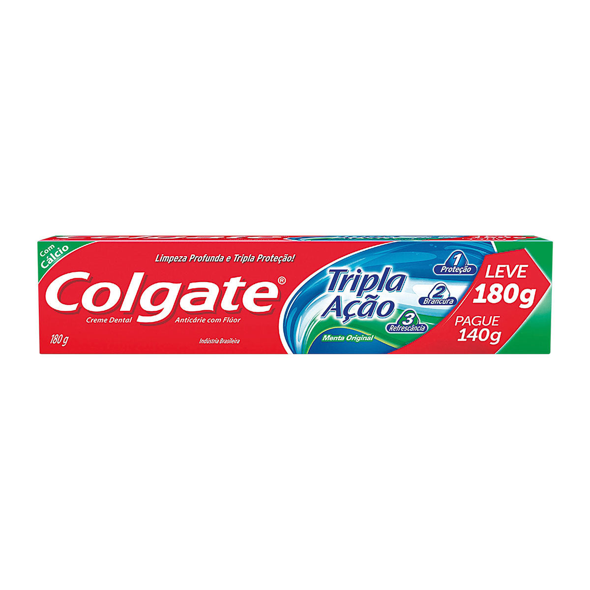 Creme Dental Colgate Tripla Ação Menta Original 180g