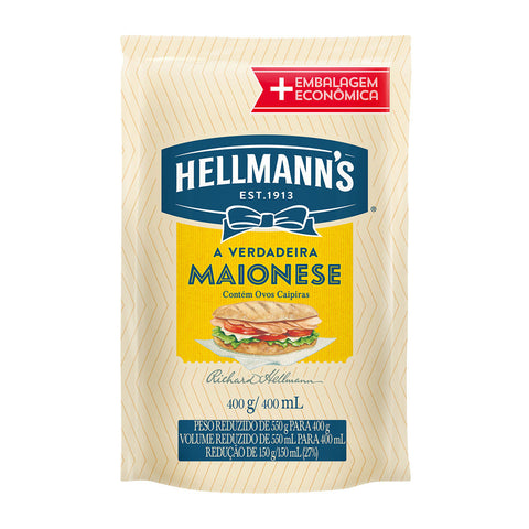 Maionese Hellmannss Tradicional Sachê 550g