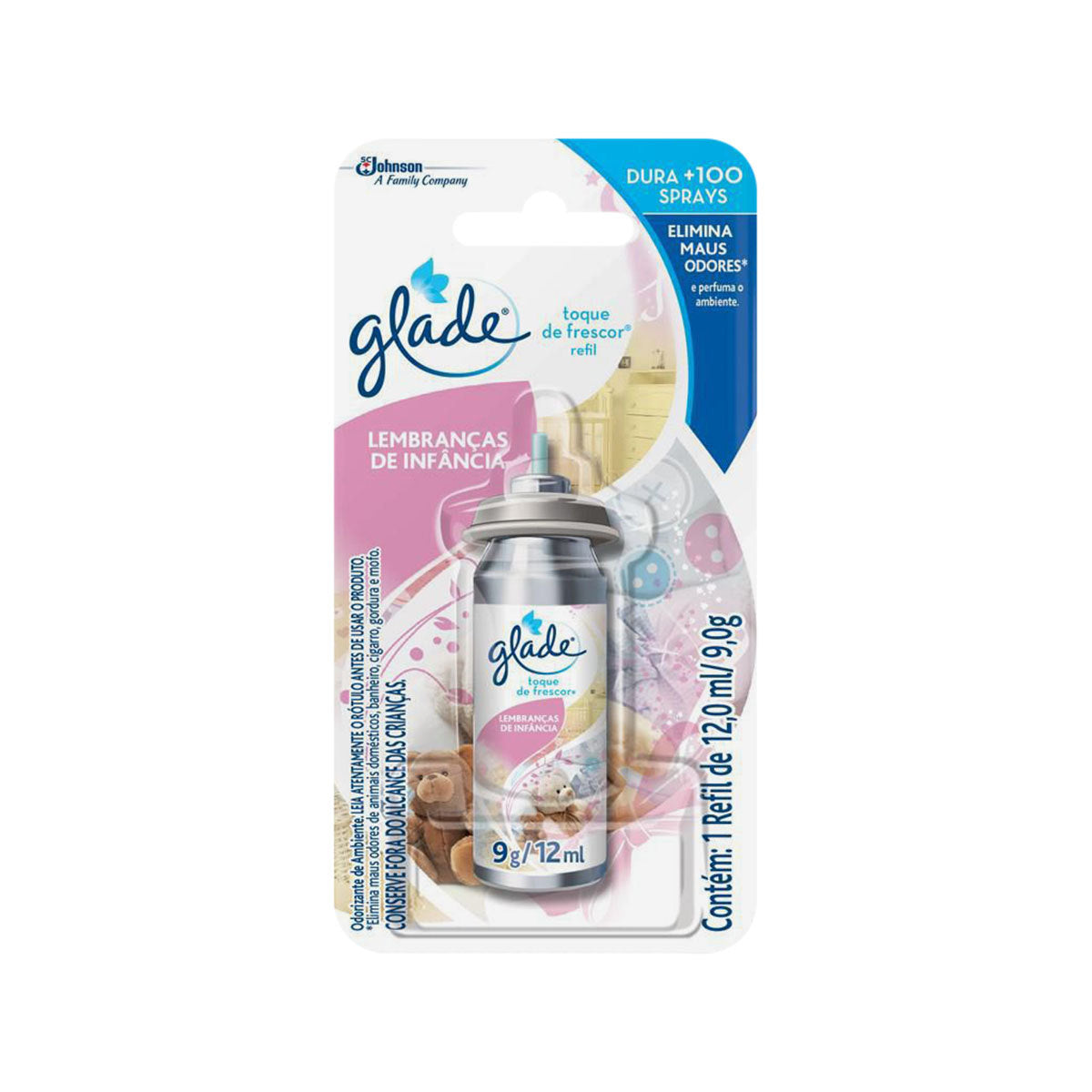 Odorizador Glade Lembranca de Infancia Refil 12mL