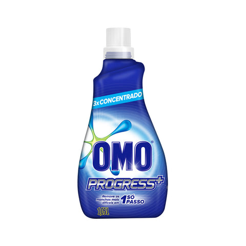 Sabão Líquido Super Concentrado Omo Progress 105L