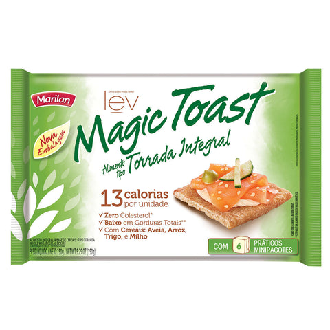 Torrada Magic Toast Integral Marilan 150g