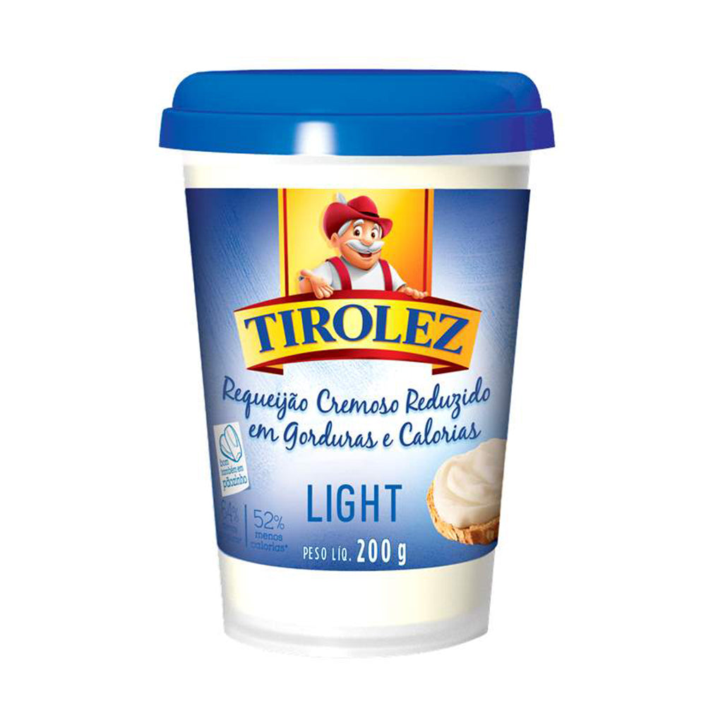 Requeijão Cremoso Light Vigor Copo 200g