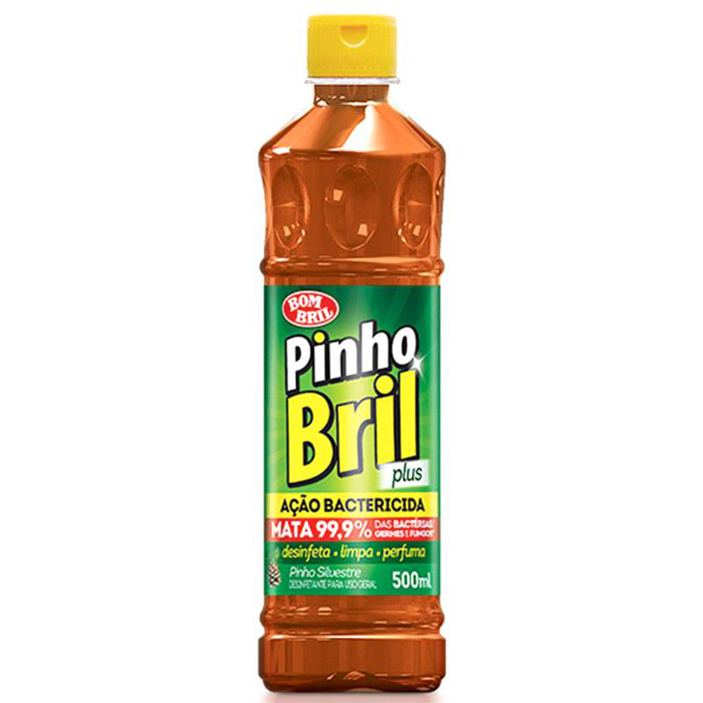 Desinfetante Geral Pinho Bril Pinho Silvestre 500mL