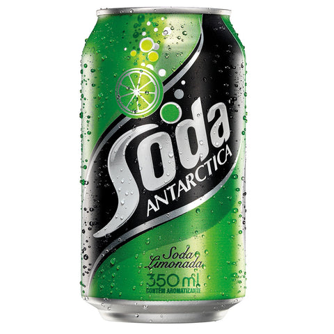 Refrigerante Antarctica Soda Limão Lata 350mL