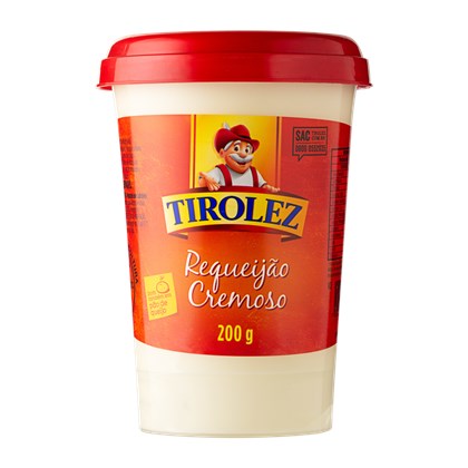 Requeijão Cremoso Tradicional Tirolez 200g