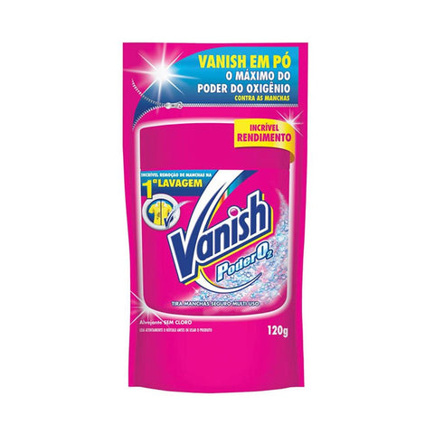 Alvejante sem Cloro Vanish Rosa Poder O2 Refil 120g