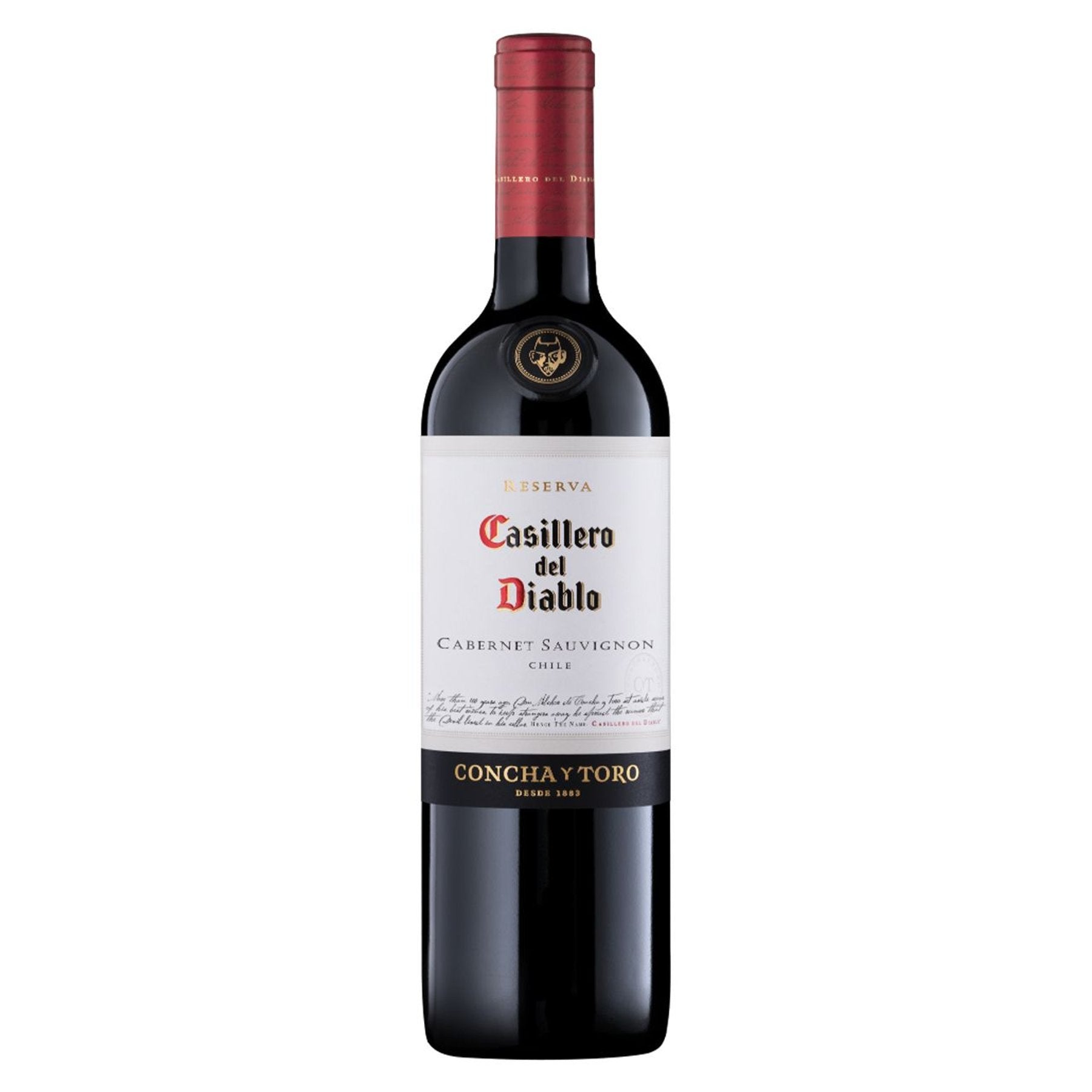 Vinho Tinto Concha Y Toro  Casillero Del Diablo Reserva Carbernet Sauvignon 750mL