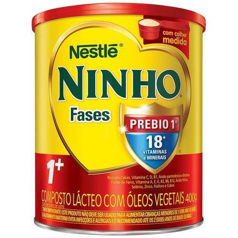 Leite em Po Ninho Fases 1 Nestlé Lata 400g