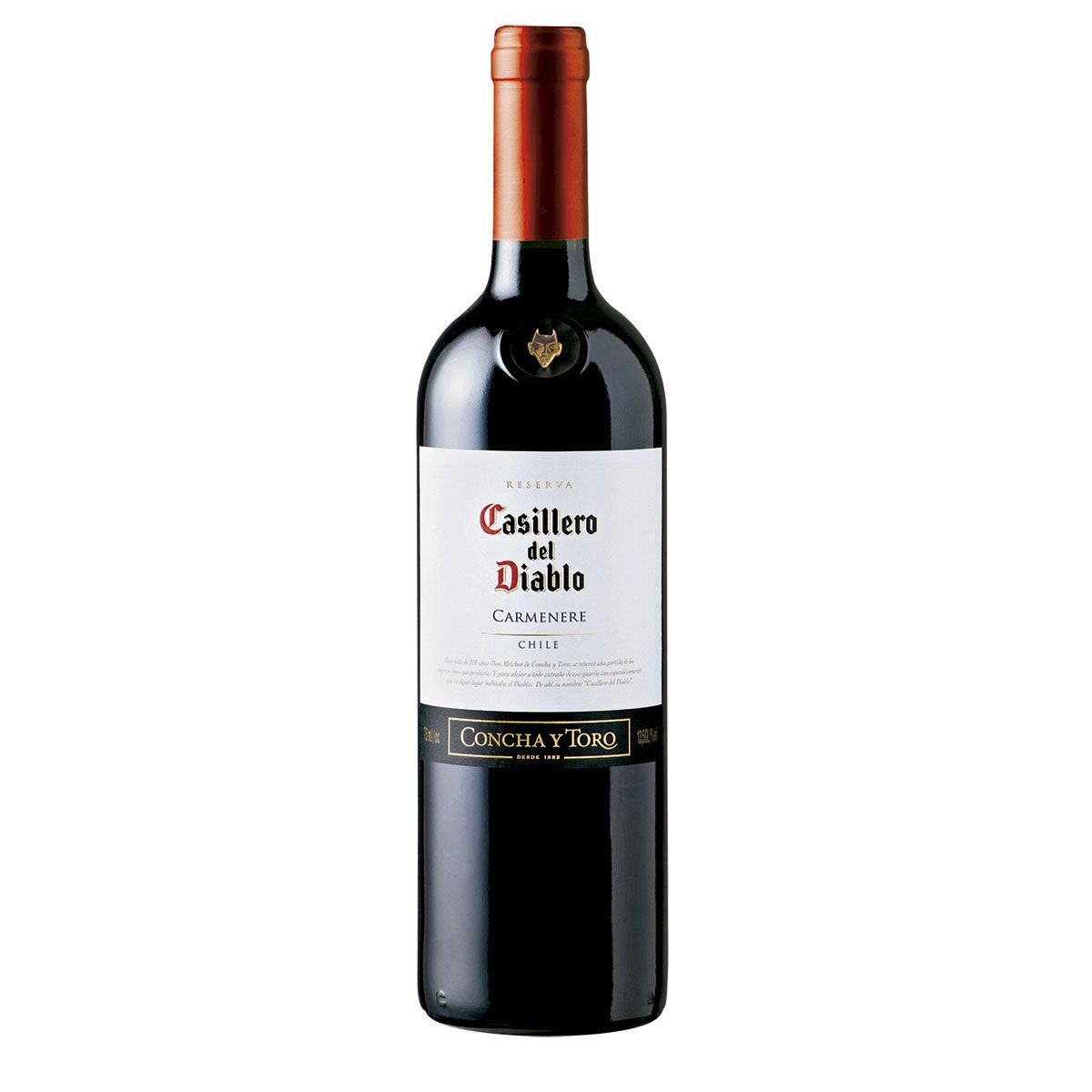 Vinho Tinto Concha Y Toro  Casillero Del Diablo Reserva Carmenére 750mL