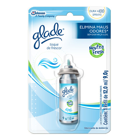 Odorizante de Ambiente Glade Toque de Frescor Neutra Fresh Refil 12mL