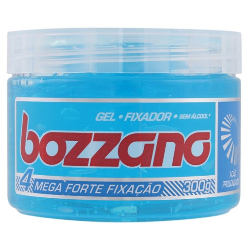 Gel Fixador Capilar Bozzano Mega Forte Fixação Pote 300g