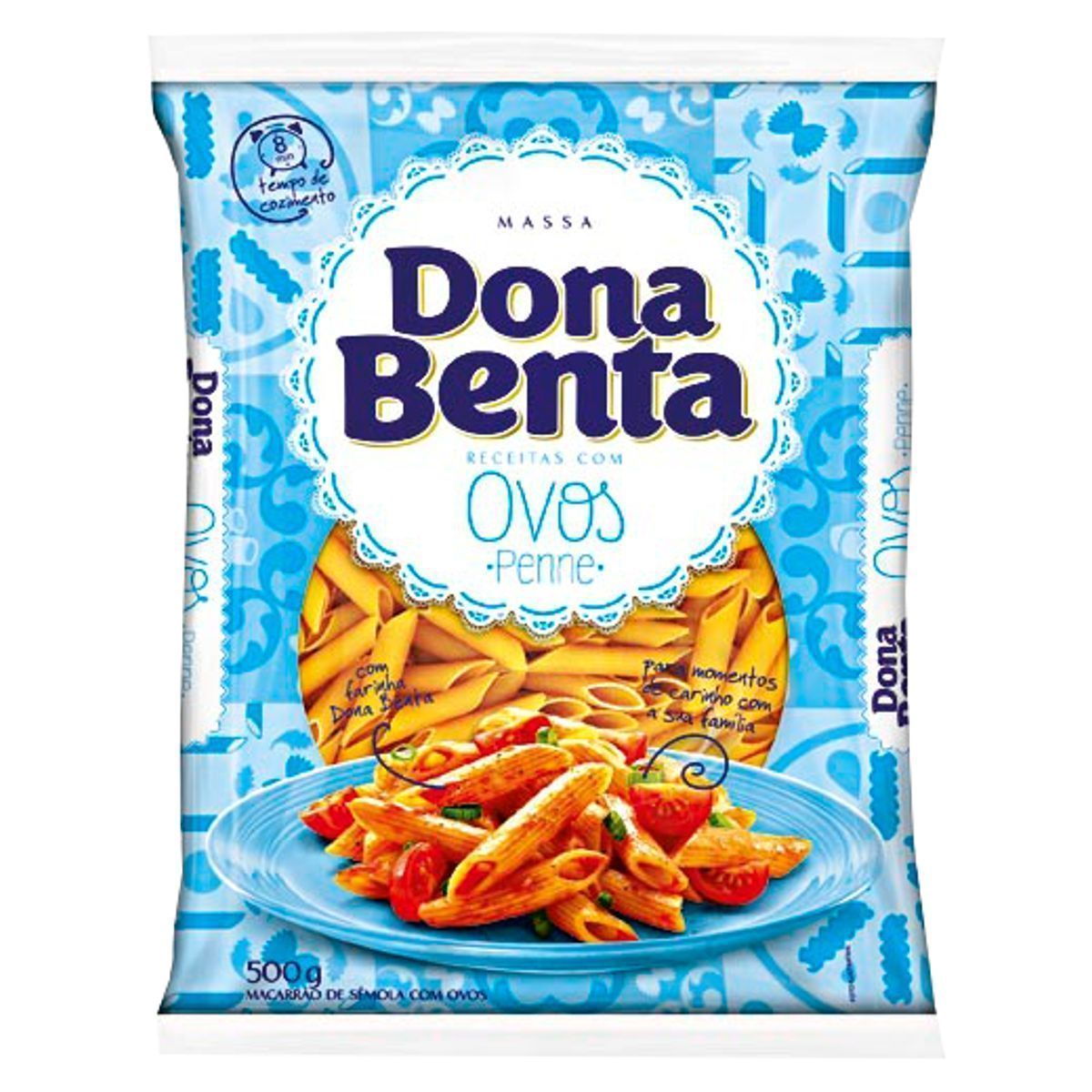 Macarrão Pena Ovos Dona Benta 500g