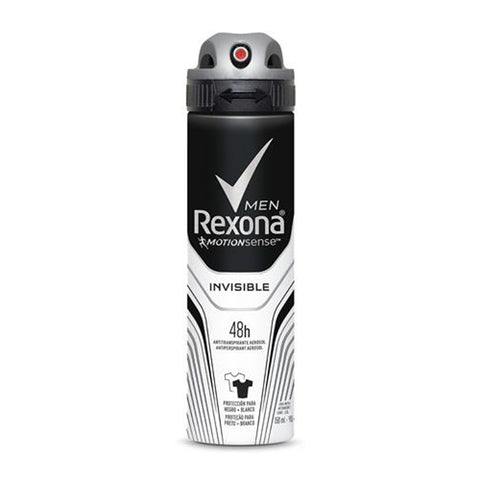 Desodorante Aerosol Rexona Men Invisible 48 Horas 105g