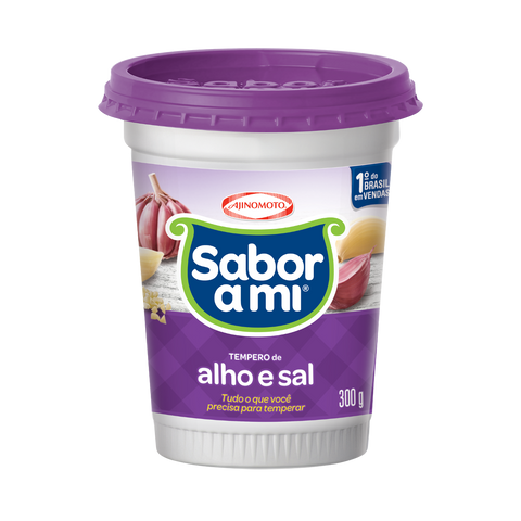 Tempero com Alho e Sal Sabor Ami 300g