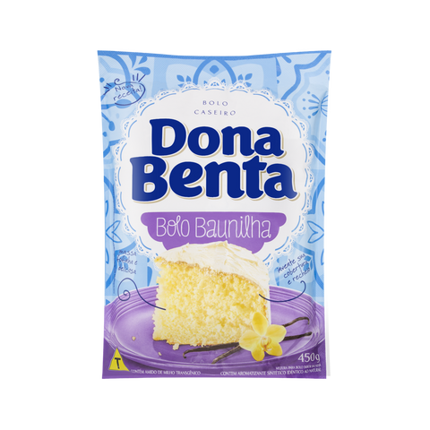 Mistura para Bolo Sabor Baunilha Dona Benta 450g