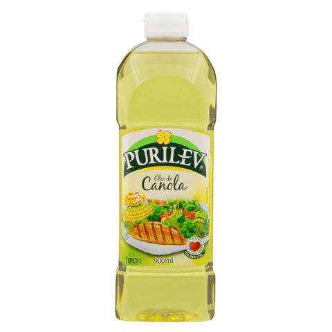 Óleo de Canola Purilev Pet 900mL