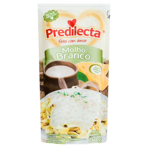 Molho Branco Predilecta Sachê 240g