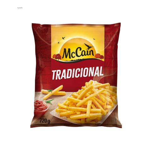 Batata Palito Congelada Corte Tradicional Mccain Pacote 720g