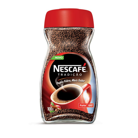 Café Soluvel Tradicional Nescafe Vidro 100g