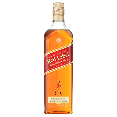 Whisky Escoces Johnnie Walker Red Label Garrafa 1 L