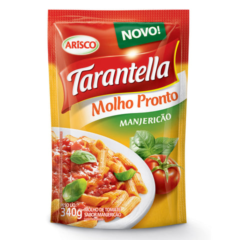 Molho de Tomate Manjericao Tarantella 340g