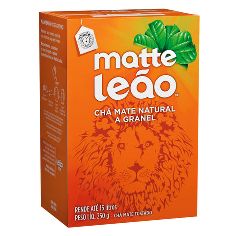 Chá Mate Tradicional Matte Leão Caixa 250g