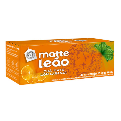 Chá de Laranja Matte Leão 25 Saches 40g