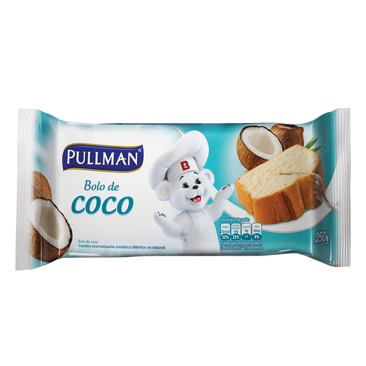 Bolo de Côco Pullman 250g