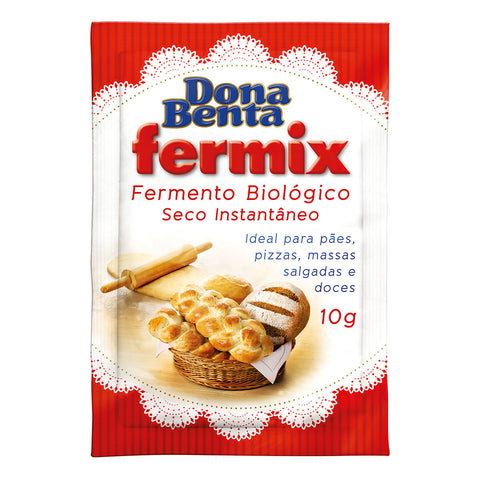 Fermento Biológico Seco Fermix Dona Benta Sachê 10g