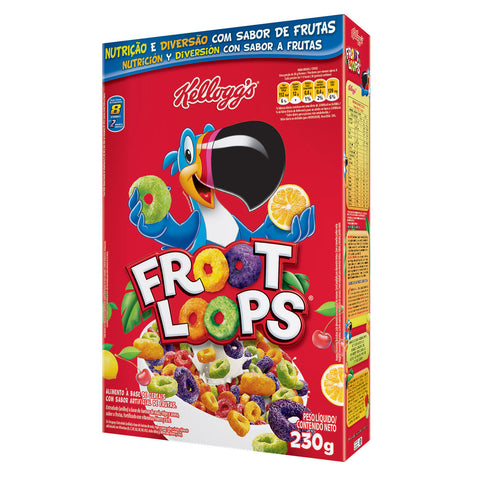 Cereal Matinal Froot Loops Kellogg S 230g