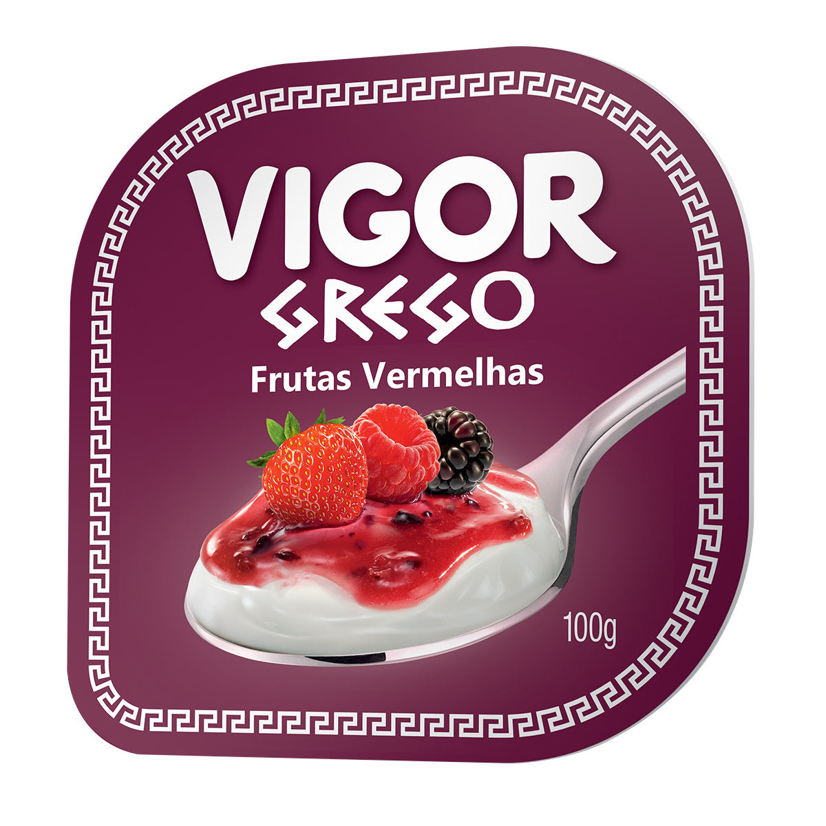 Iogurte Grego Vigor Sabor Frutas Vermelhas 100g