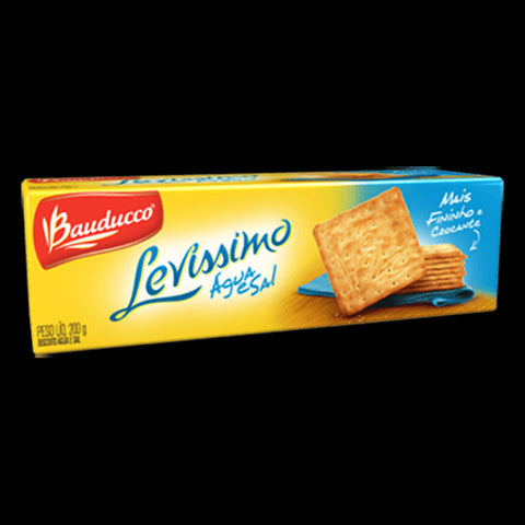 Biscoito Bauducco Levissimo Água e Sal 200g