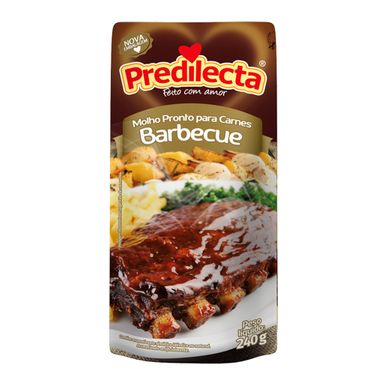 Molho Barbecue Predilecta Sachê 240g