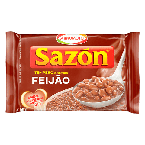 Tempero para Feijao Sazon 60g