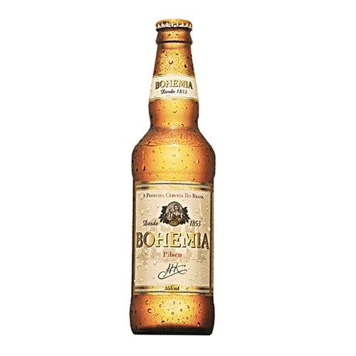 Cerveja Bohemia Long Neck Garrafa 355mL