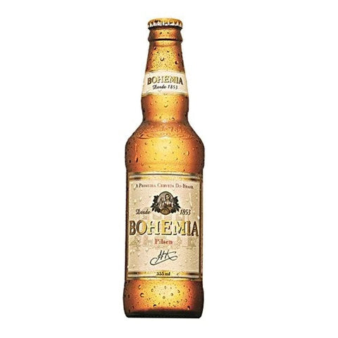 Cerveja Bohemia Long Neck Garrafa 355mL