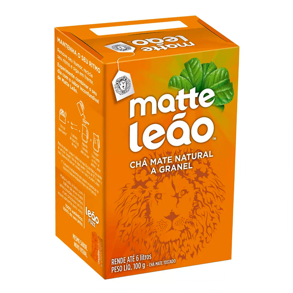 Chá Mate Tradicional Matte Leão Caixa 100g