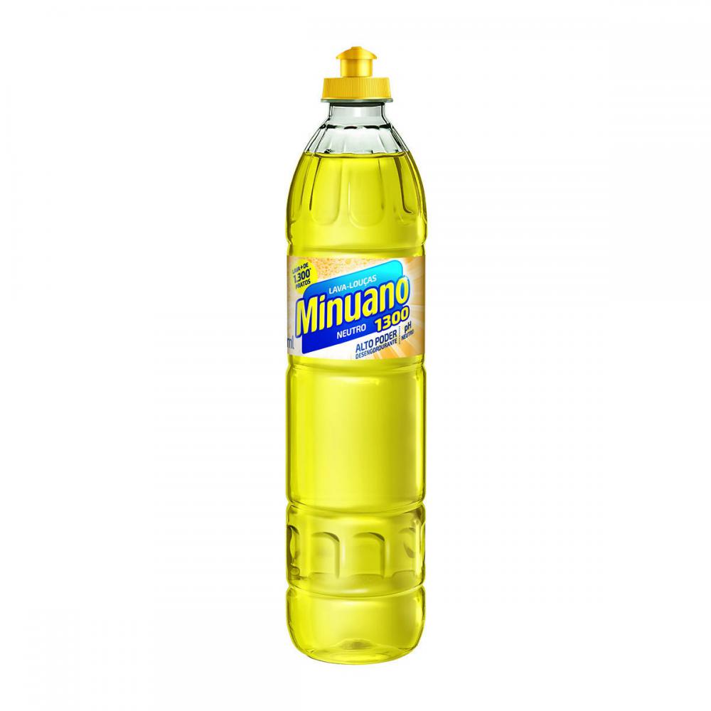 Detergente Líquido Minuano Neutro 500mL