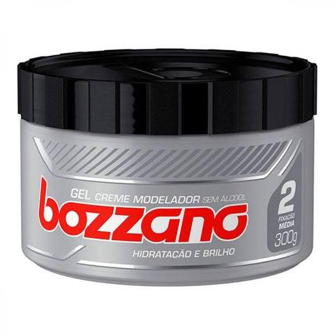 Gel Fixador Capilar Bozzano Modelagem Total e Brilho Pote 300g