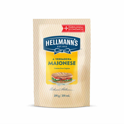 Maionese Hellmanns Tradicional Sachê 200g