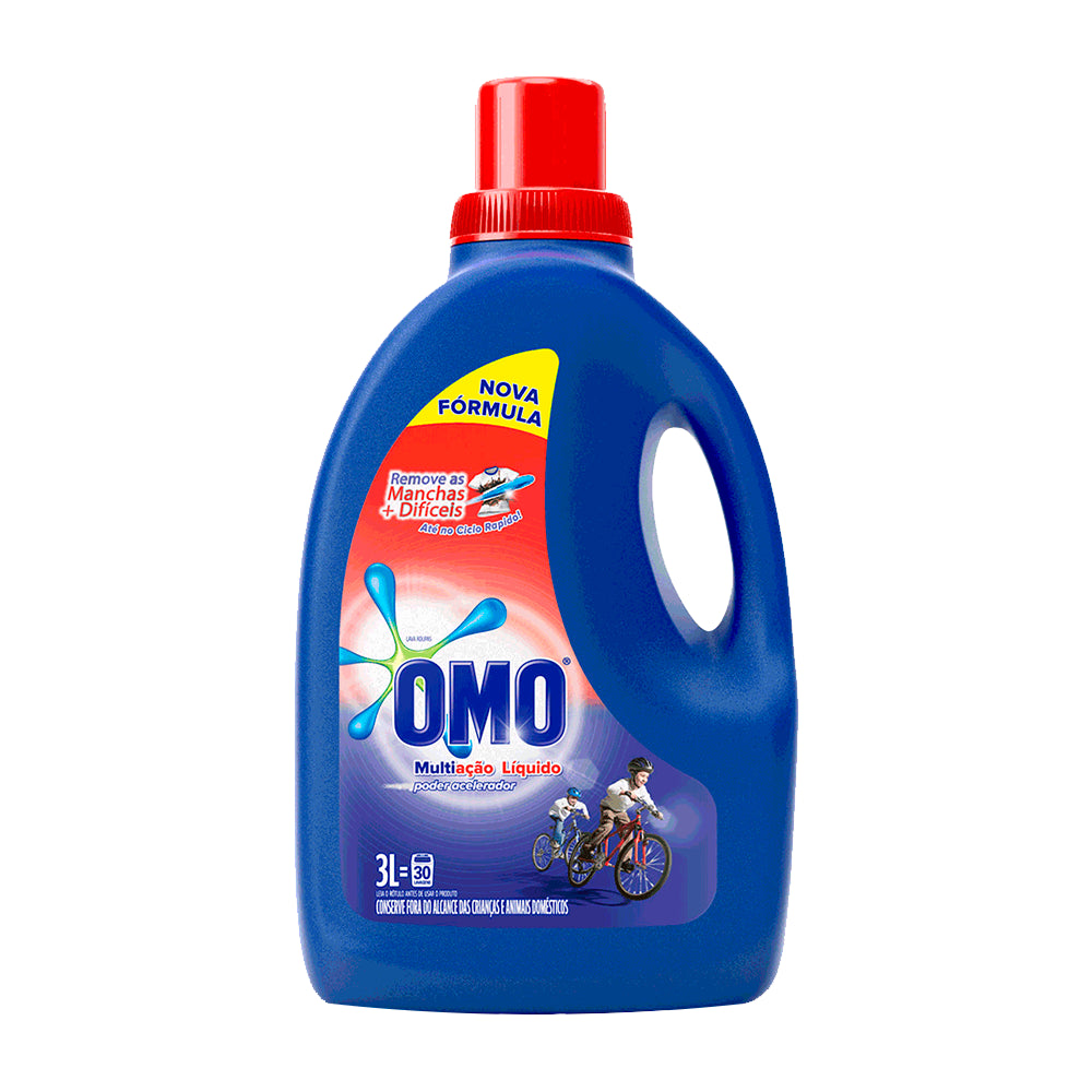 Sabão Liquido Omo Multiação 3 Litros