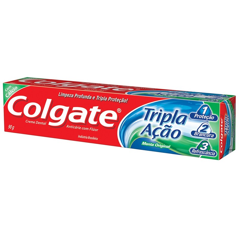 Creme Dental Colgate Tripla Ação 90g