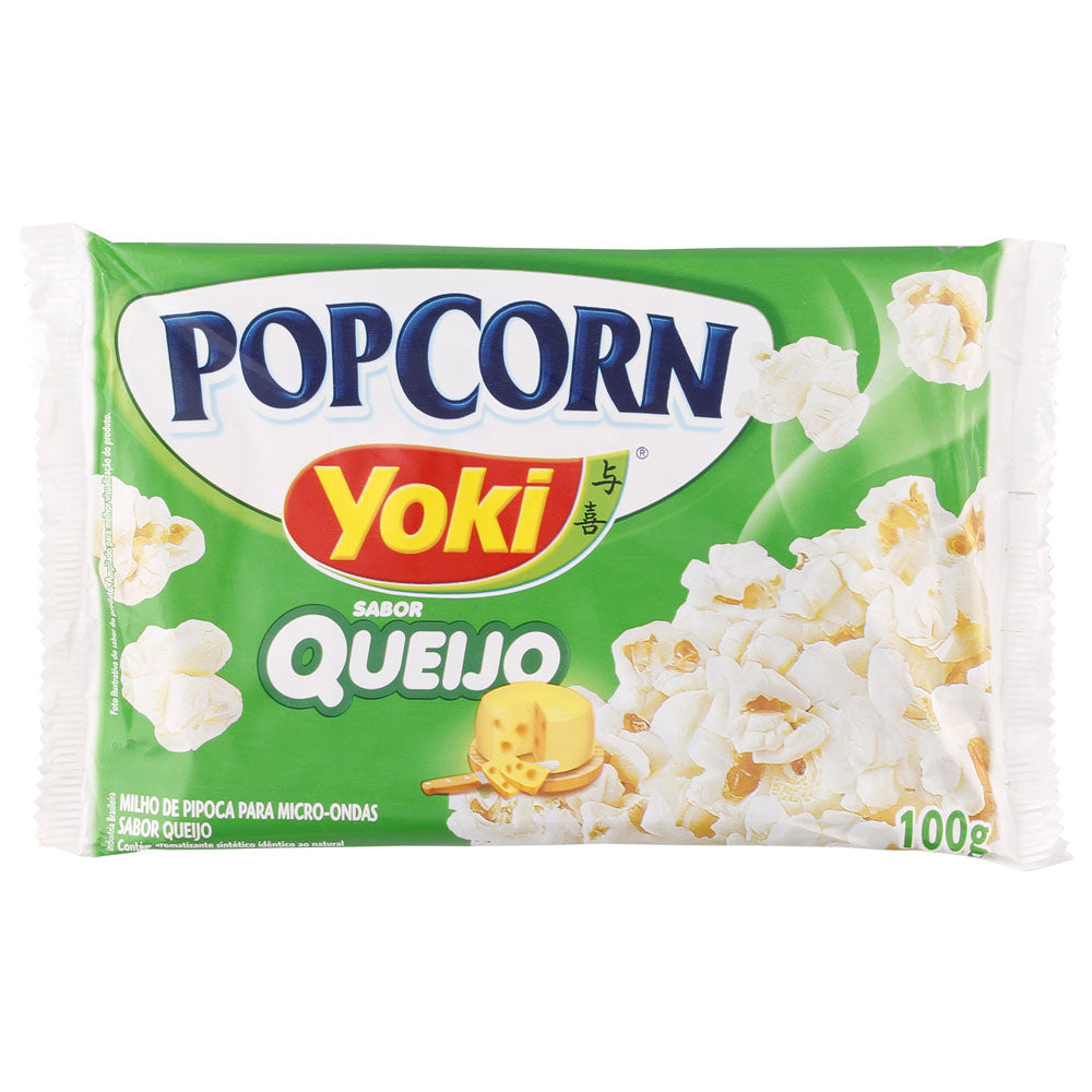 Pipoca de Microondas Sabor Queijo Yoki 100g