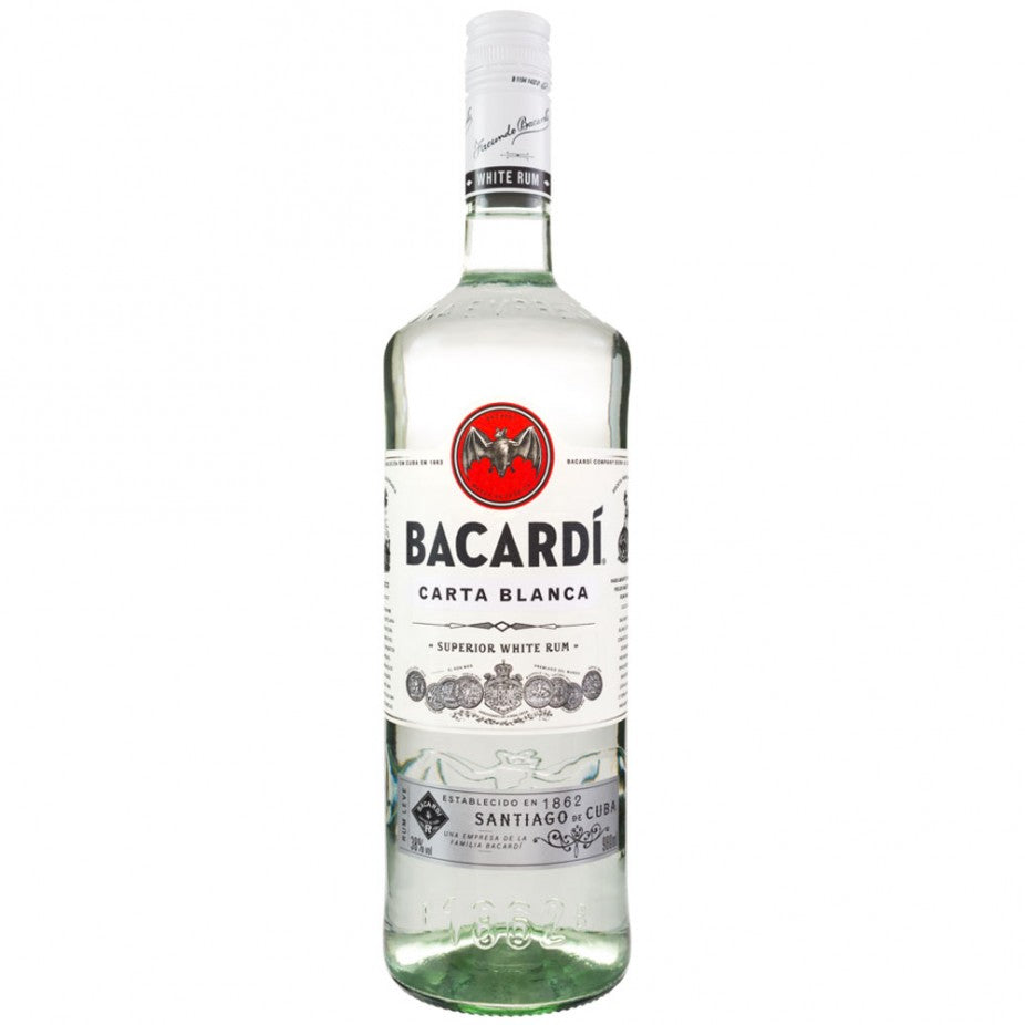 Rum Bacardi Prata 980mL