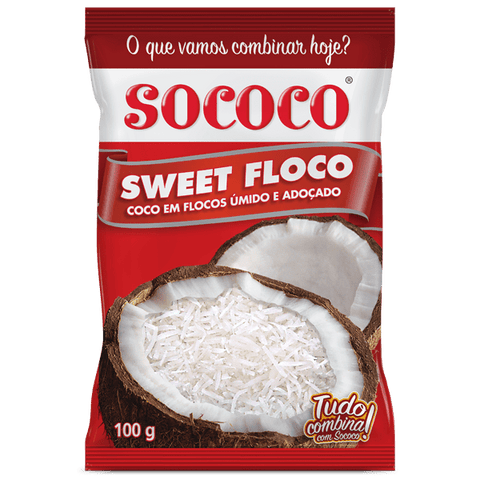 Côco Ralado Sweet Floco Sococo 100g