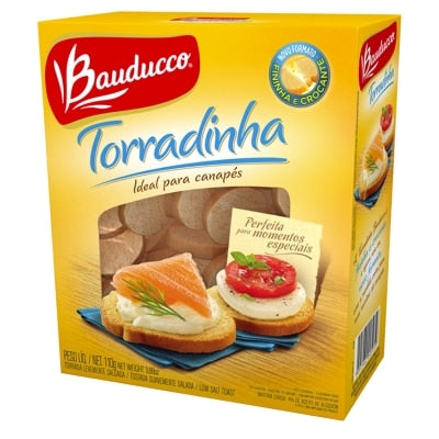 Torrada Canapes Bauducco 110g