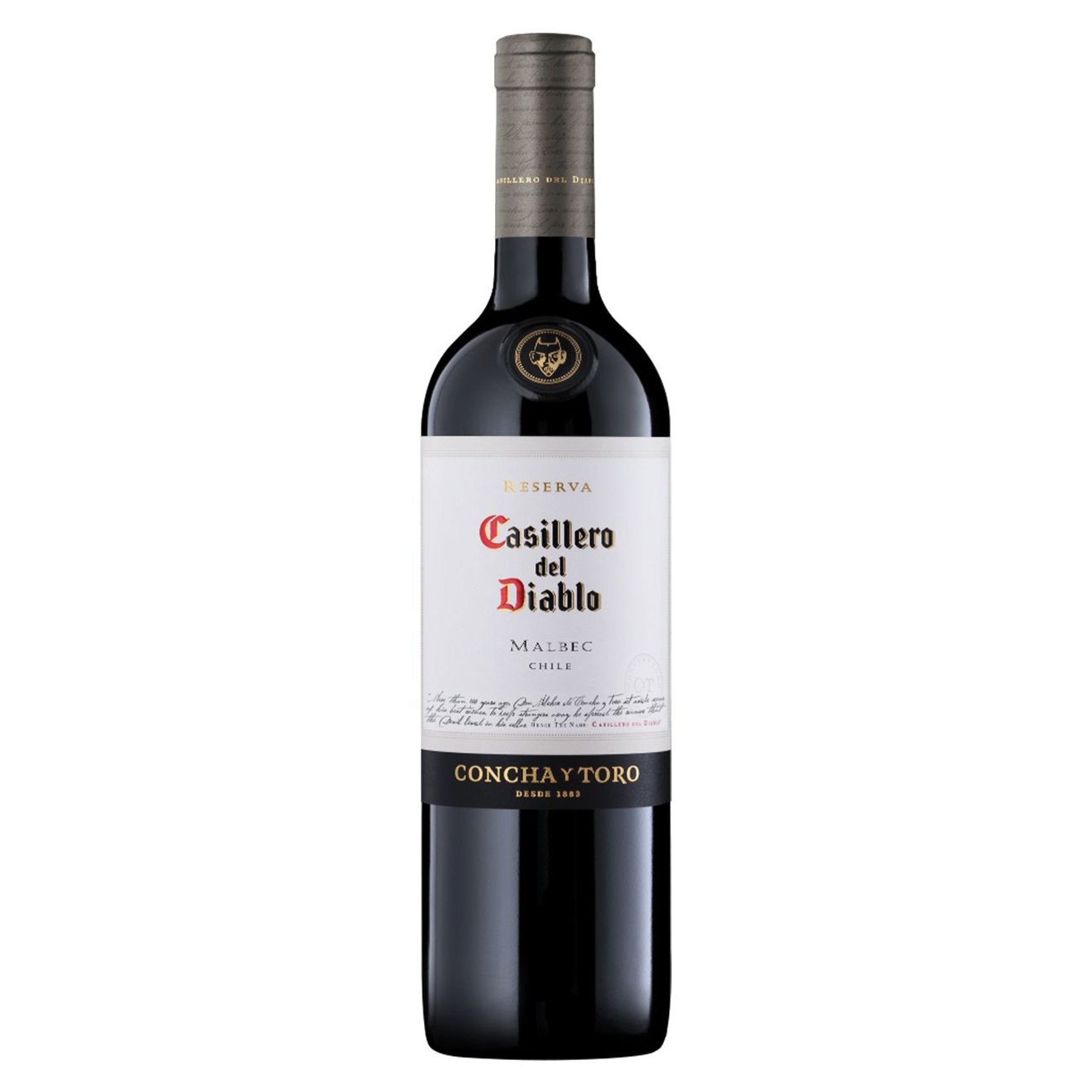 Vinho Tinto Concha Y Toro  Casillero Del Diablo Reserva Malbec 750mL